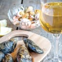 White wine with seafood is…
