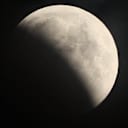 Last night there was a lunar eclipse.  It was very cool.