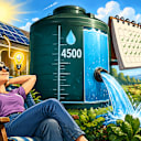 A bargain if it lasts long enough to deliver 4500 gallons (and your electricity is free)