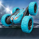 2-Pack: RacingFun Double-Sided RC Stunt Car
