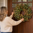 National Tree Company 24" Green Ivy Harvest Wreath