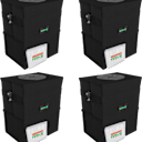4-Pack: Drive Auto Collapsible Car Trash Can + 80 Bags