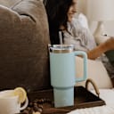 2-Pack: 40oz TruFlask Tumblers with Handle