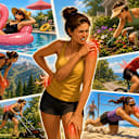What seemingly innocuous summer activity most often leaves you feeling achy?