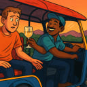Your tuk-tuk driver just handed you a glass of Chardonnay. Where are you headed?
