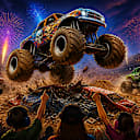 Have you ever been to a monster truck event?