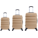 TUCCI Italy Girovita 3-Piece Hardside Luggage Set