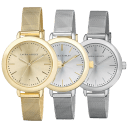 Laura Ashley Women’s Mesh Band Classic Watch