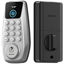 DESLOC C110 Fingerprint Smart Deadbolt with Auto-Lock & Passcode