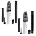 2-Pack: iHome HandVac Cordless Vacuum and Accessory Kit