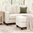 2-Pack: Bush Home Camille Fluted End Tables with Hidden Charging