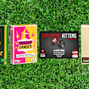 4-Pack: Exploding Kittens NSFW, Barking Kittens, Danger, and Throw Avocado Games