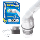 Bell + Howell Scrubtastic Express Handheld Power Scrubber with Flat Brush Head