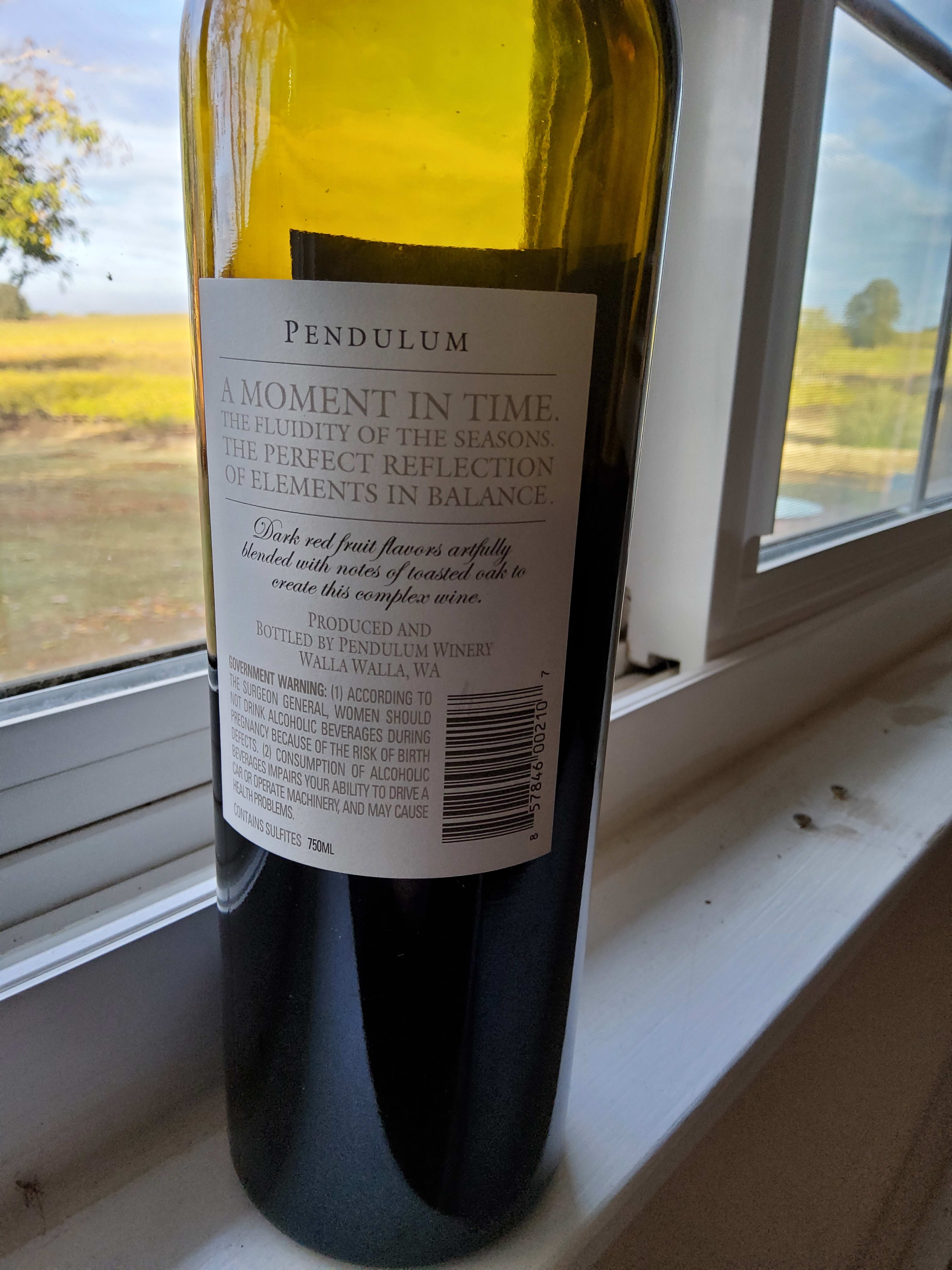 back label
