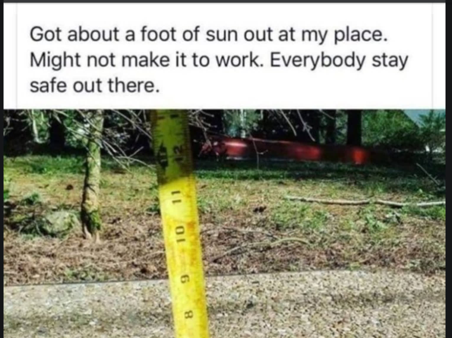 too much sun