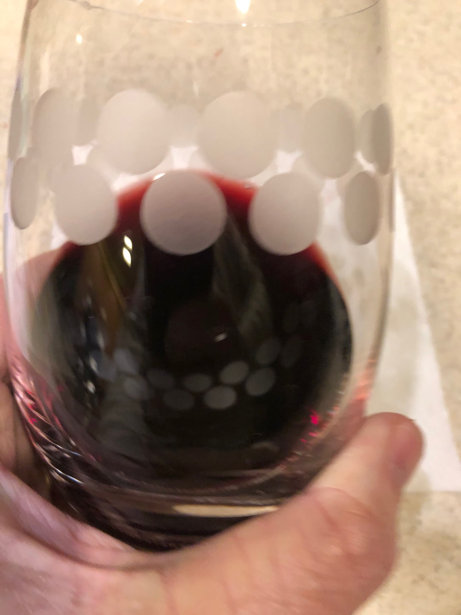 bad focus of glass