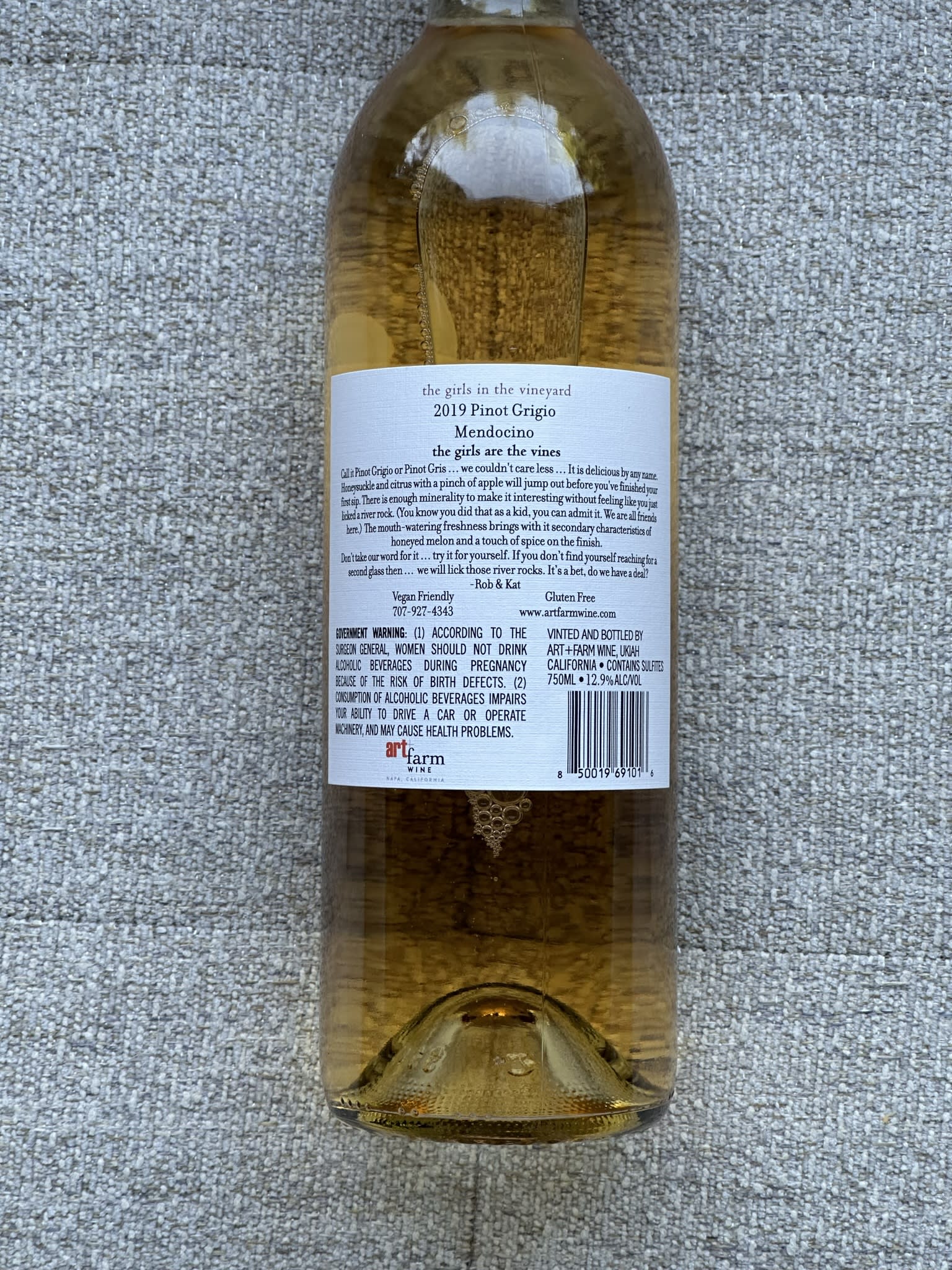 Back Label