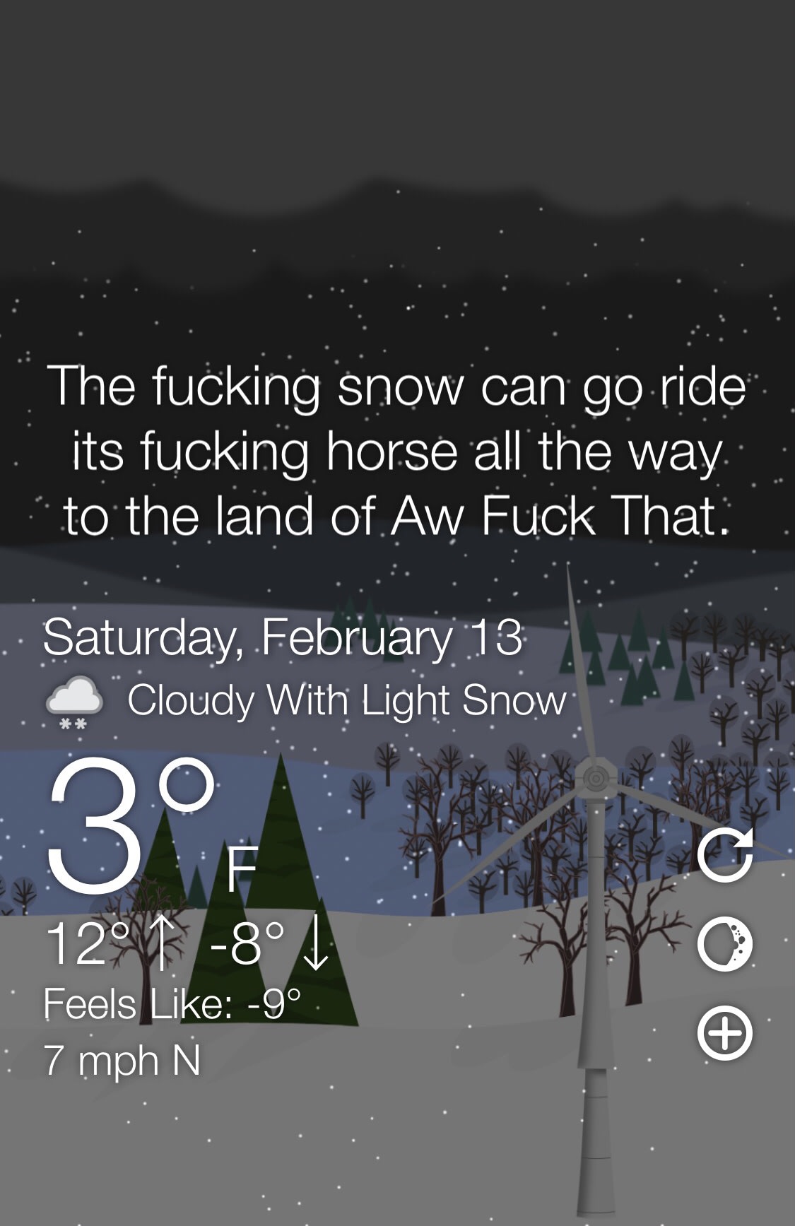 snow
