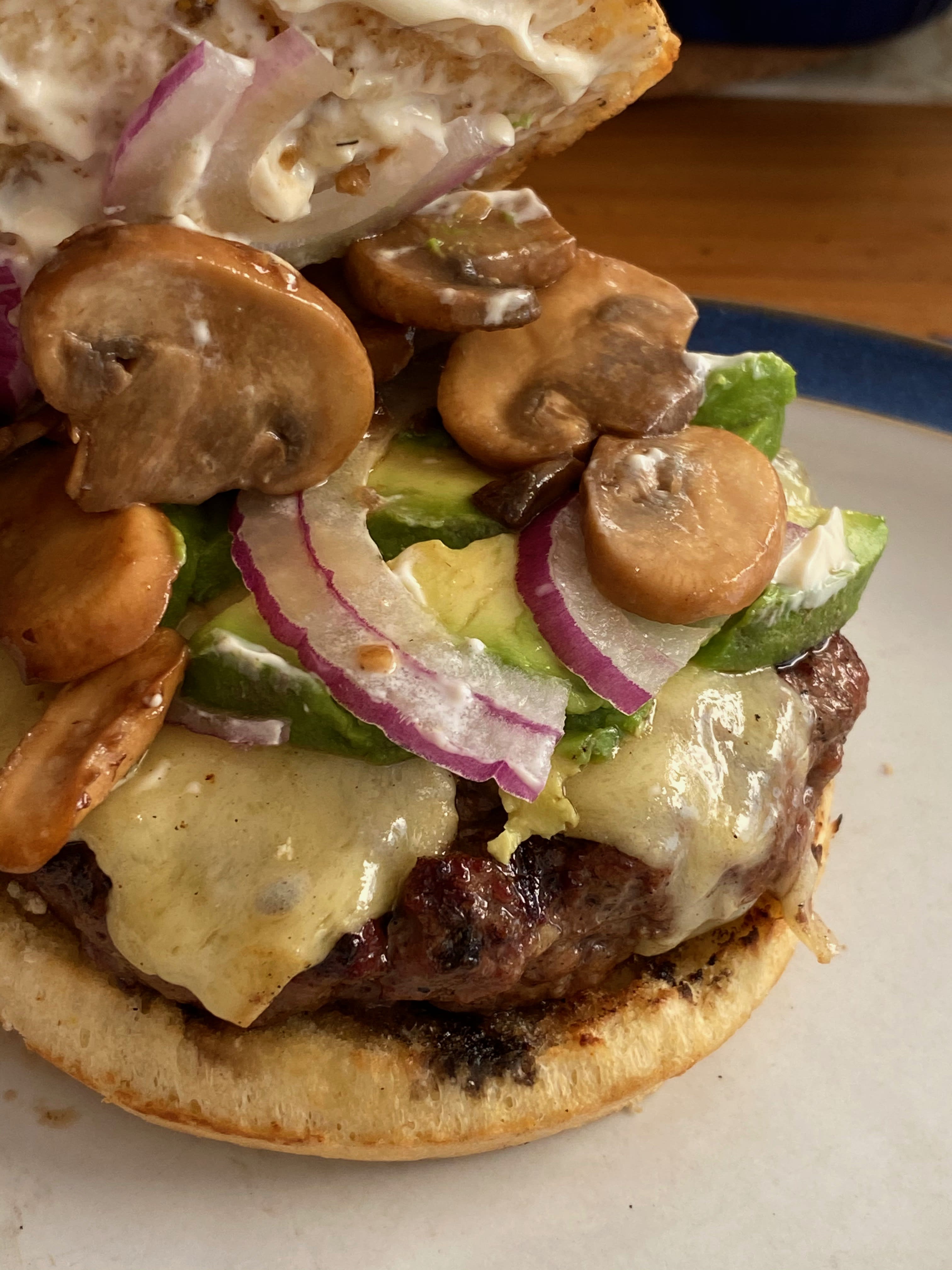 Stuffed burgers