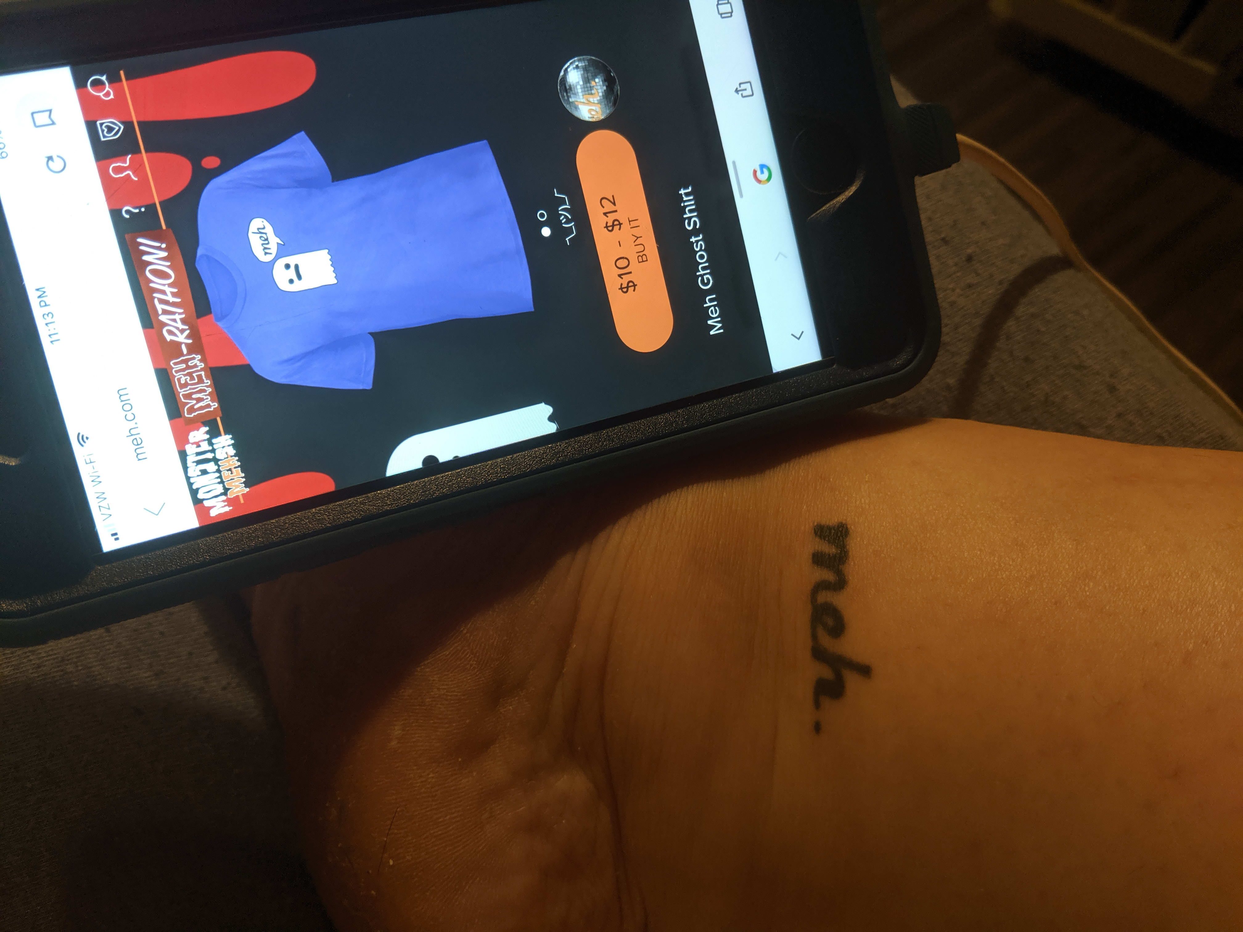 Tattoo proof