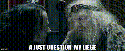 a just question