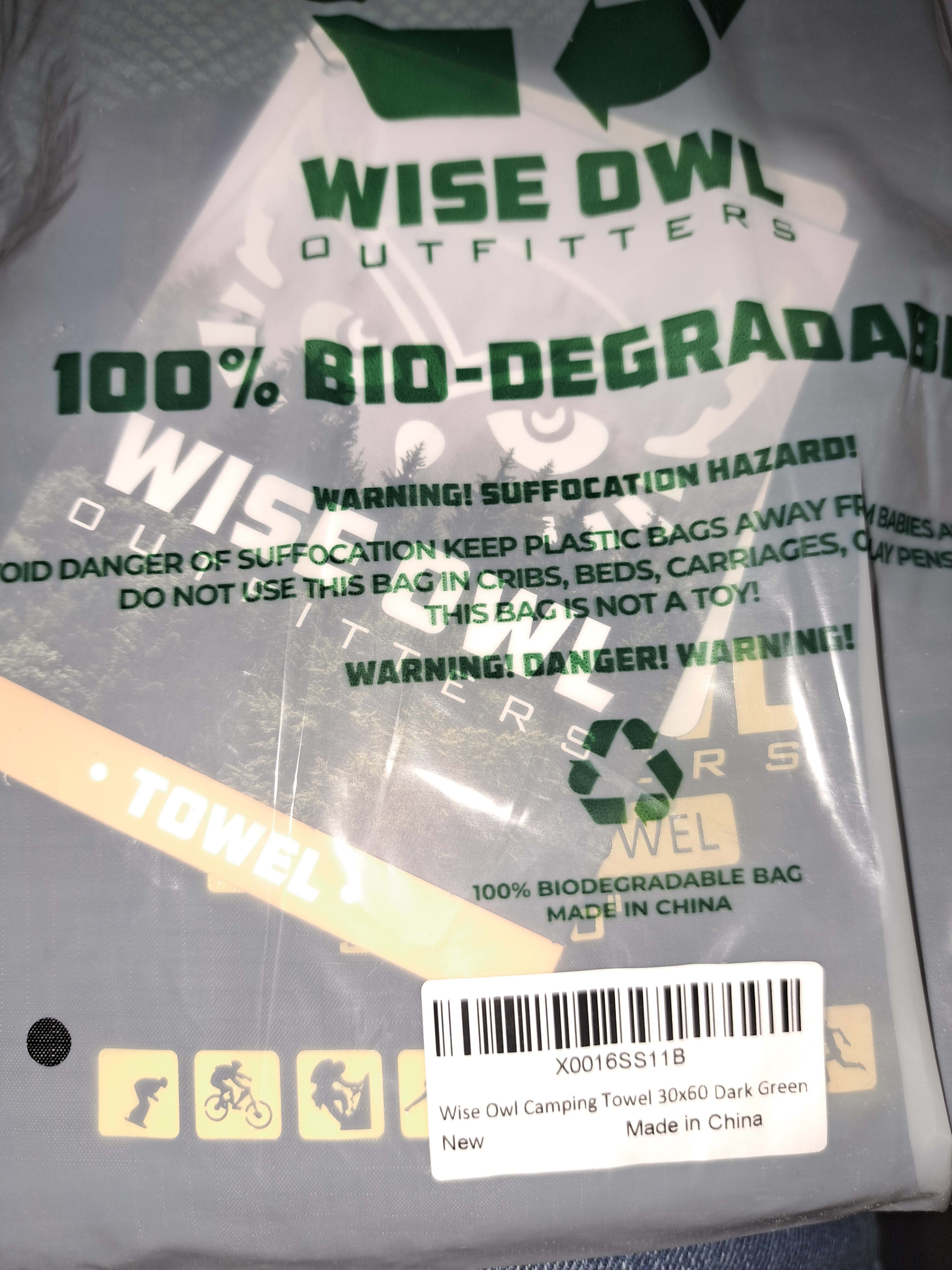 Wise Owl towel