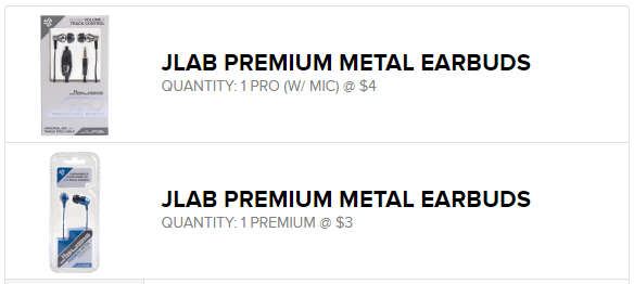 JLAB Earphones