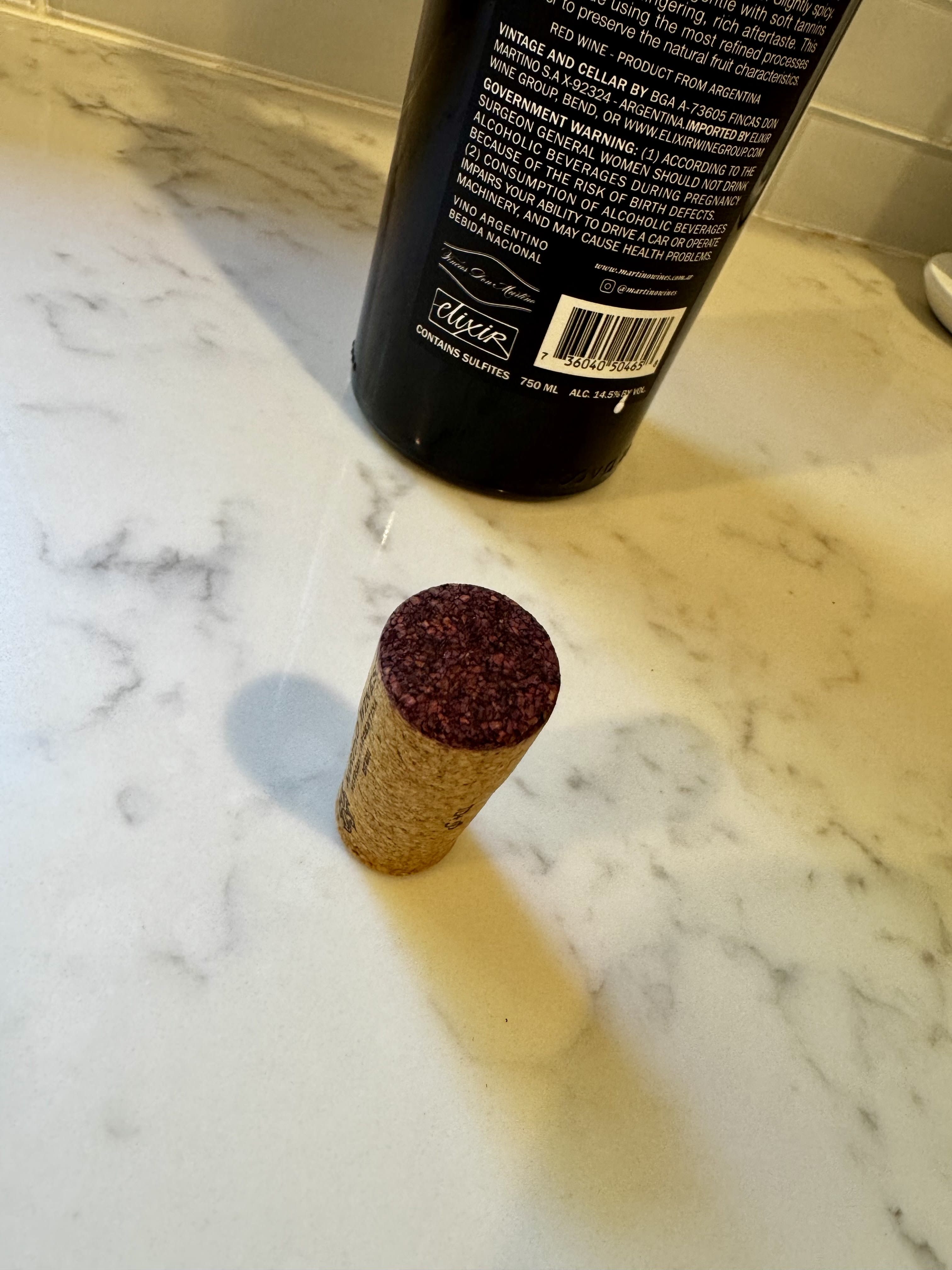 Opened Bottle