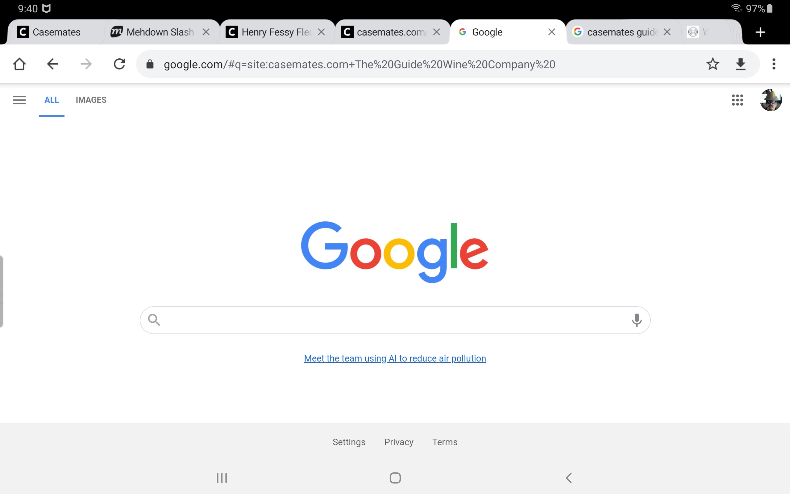 google search
