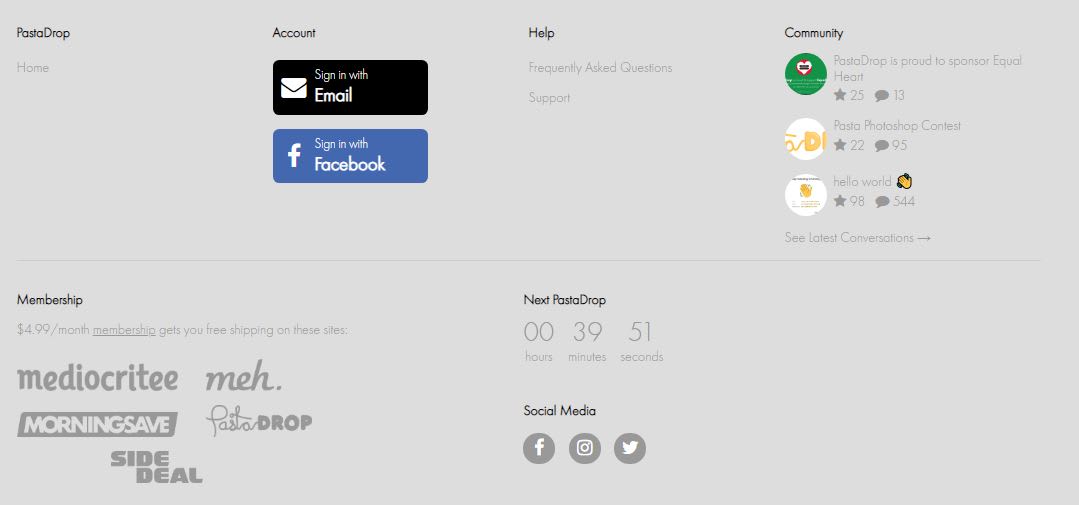 Footer