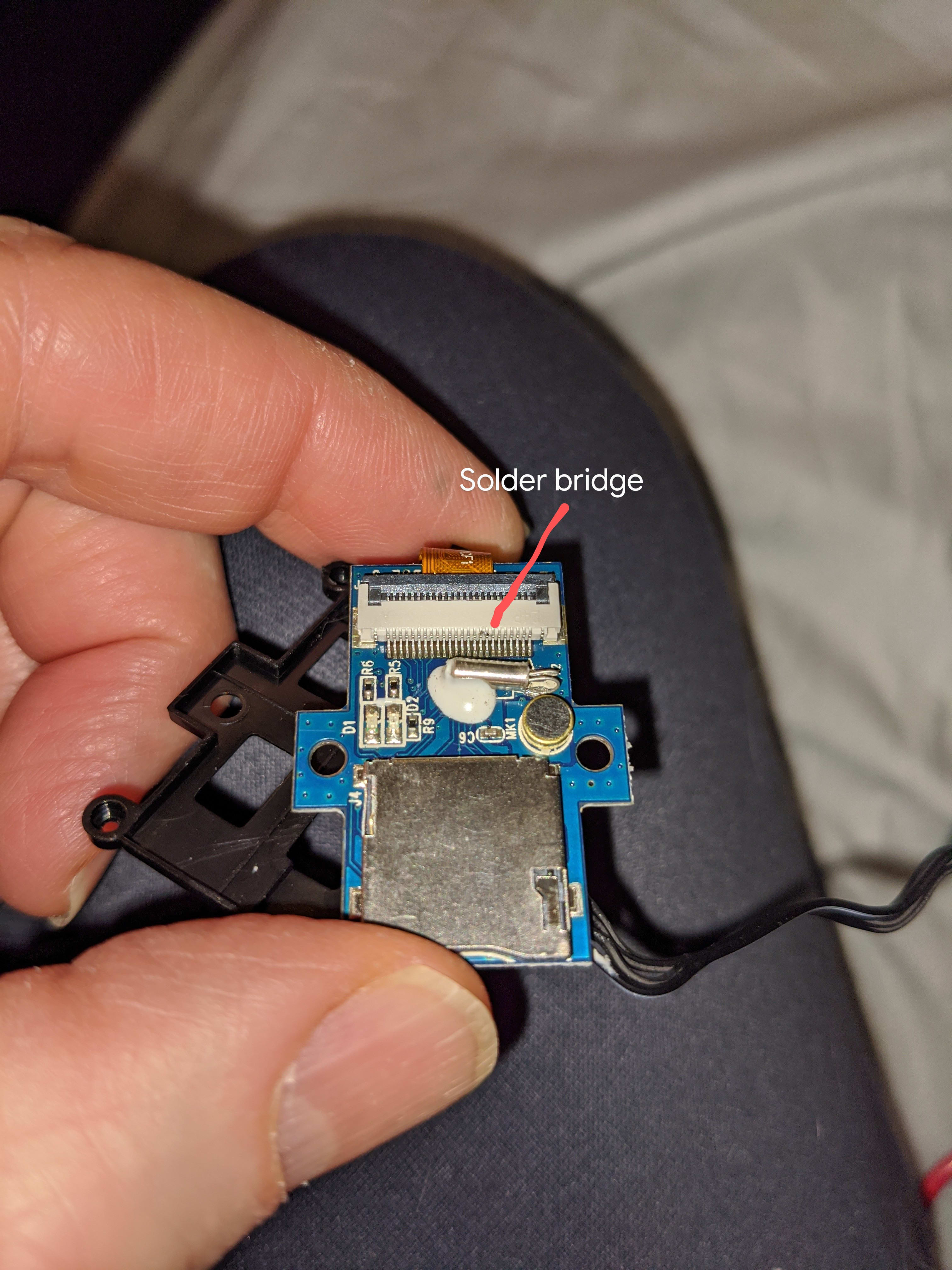 Solder Bridge