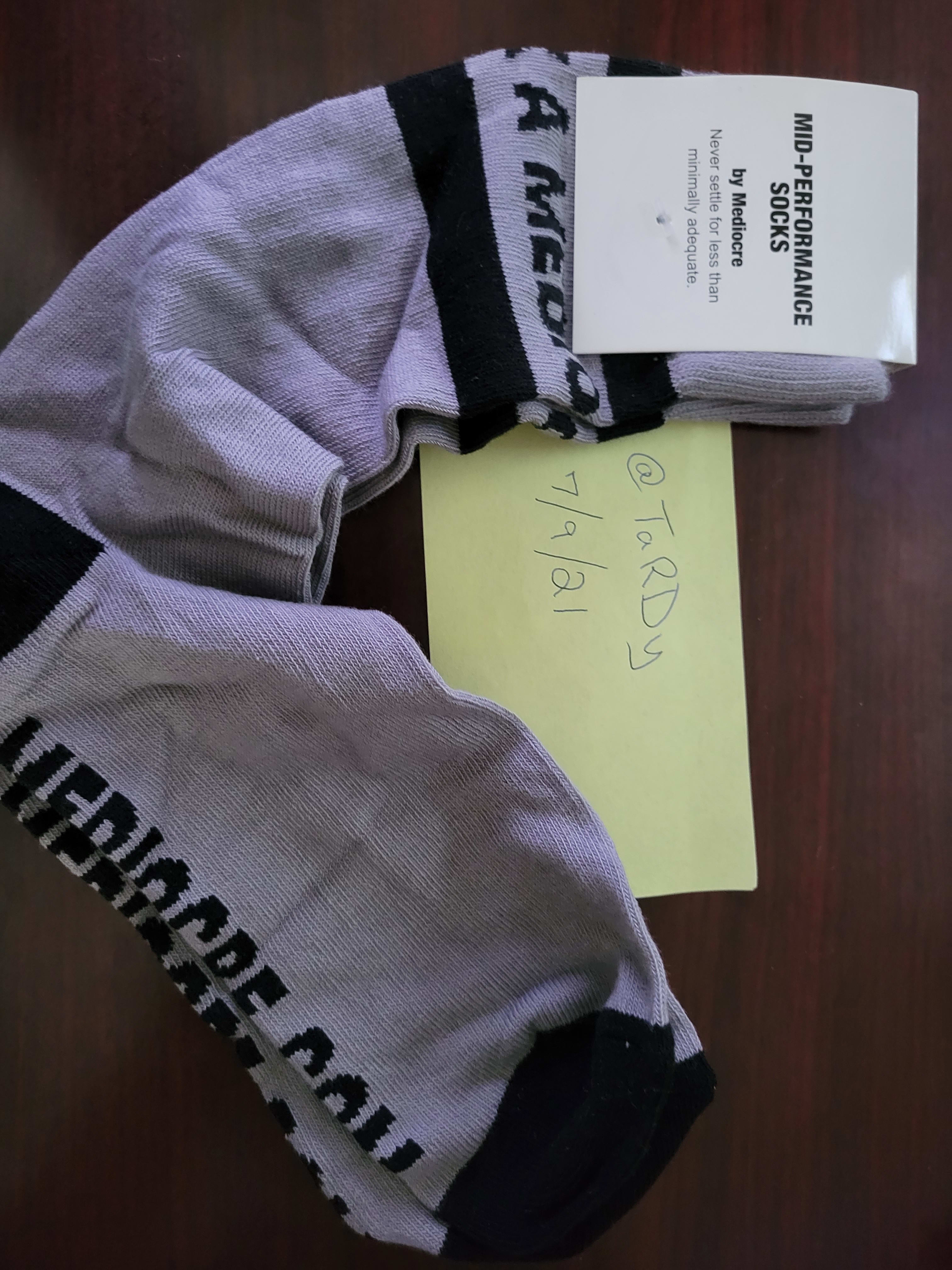 the socks!
