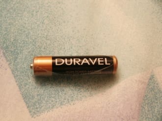 a genuine Duravel battery