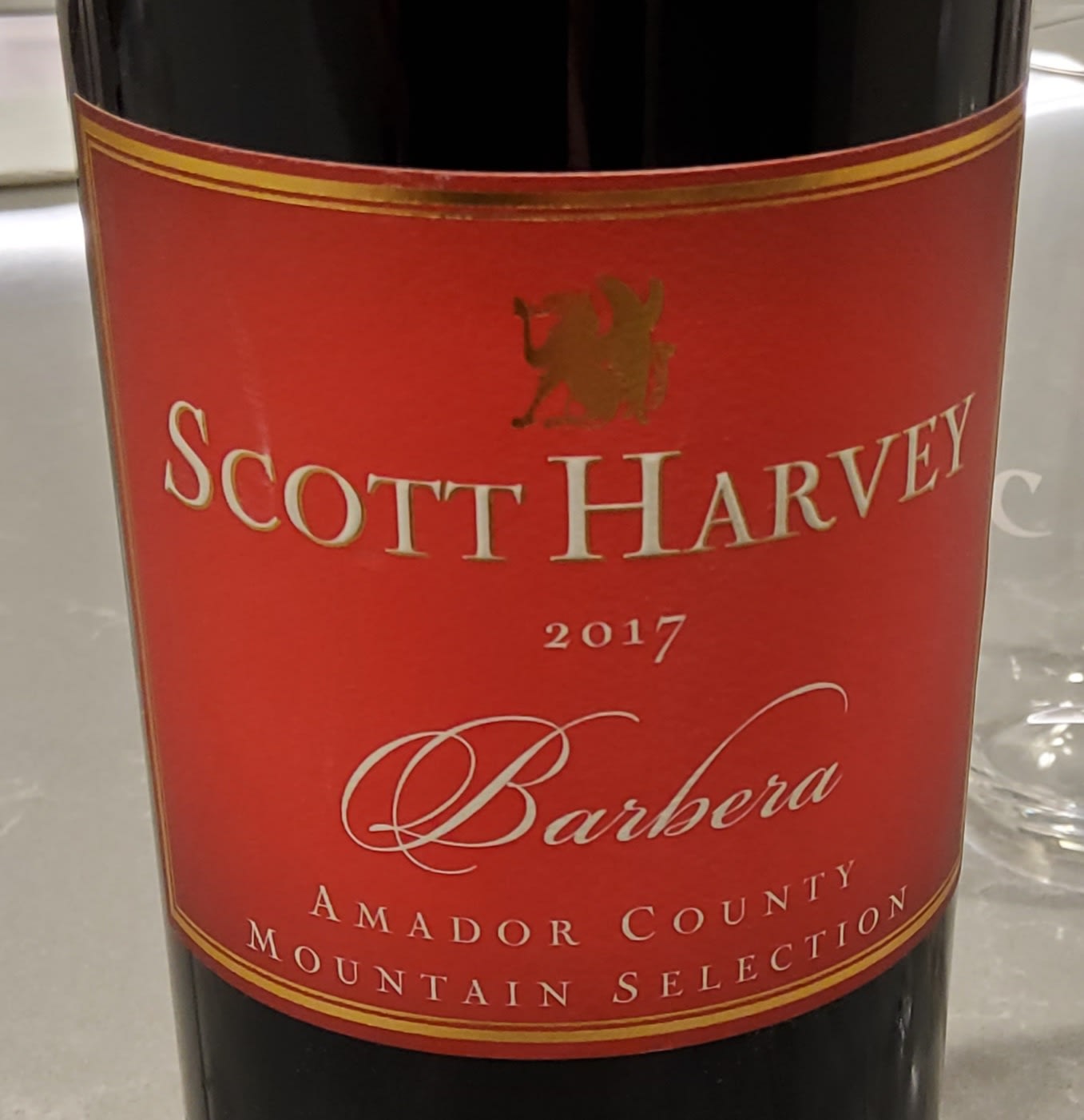front label