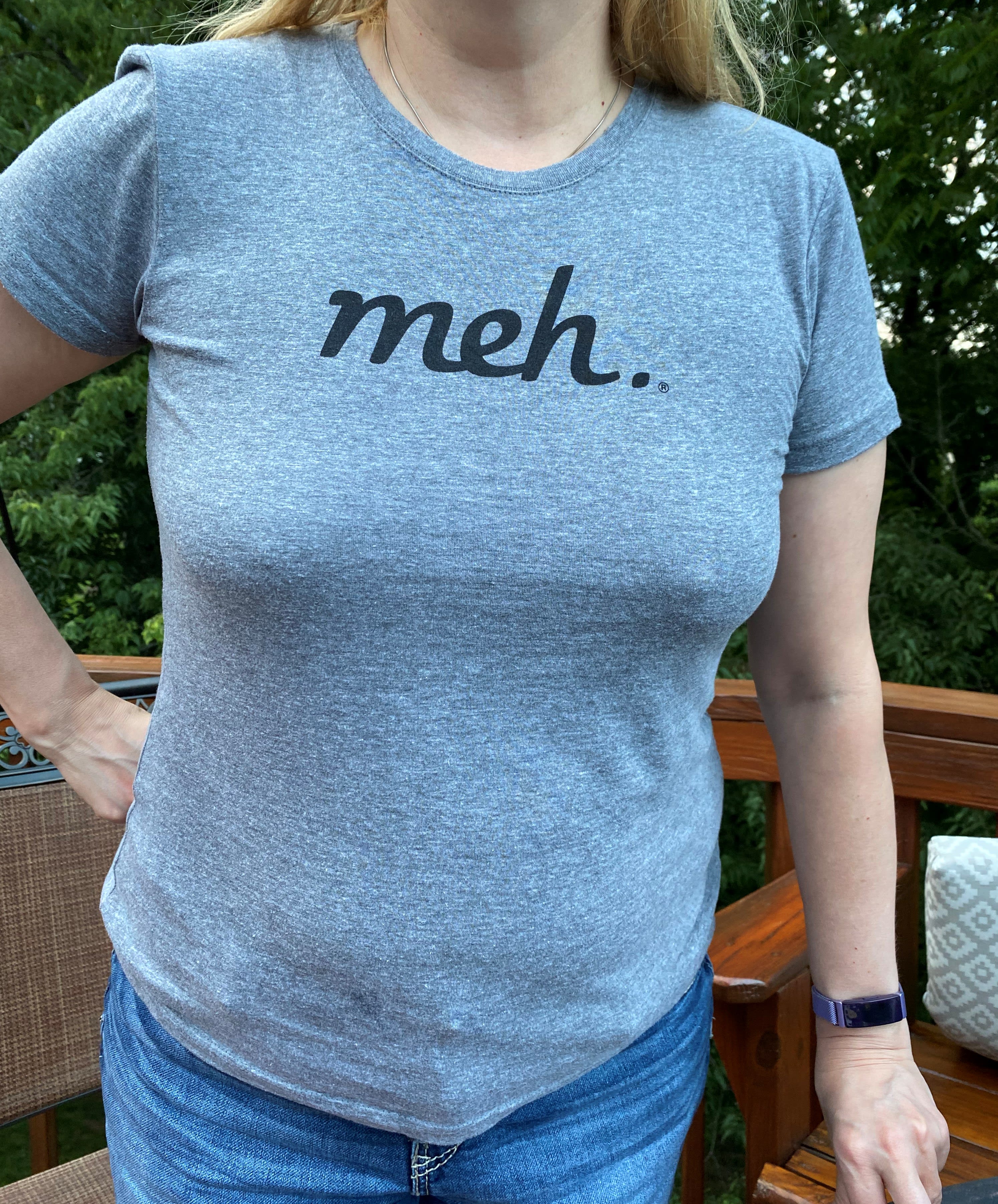 women's large size...where's the scoop neck?