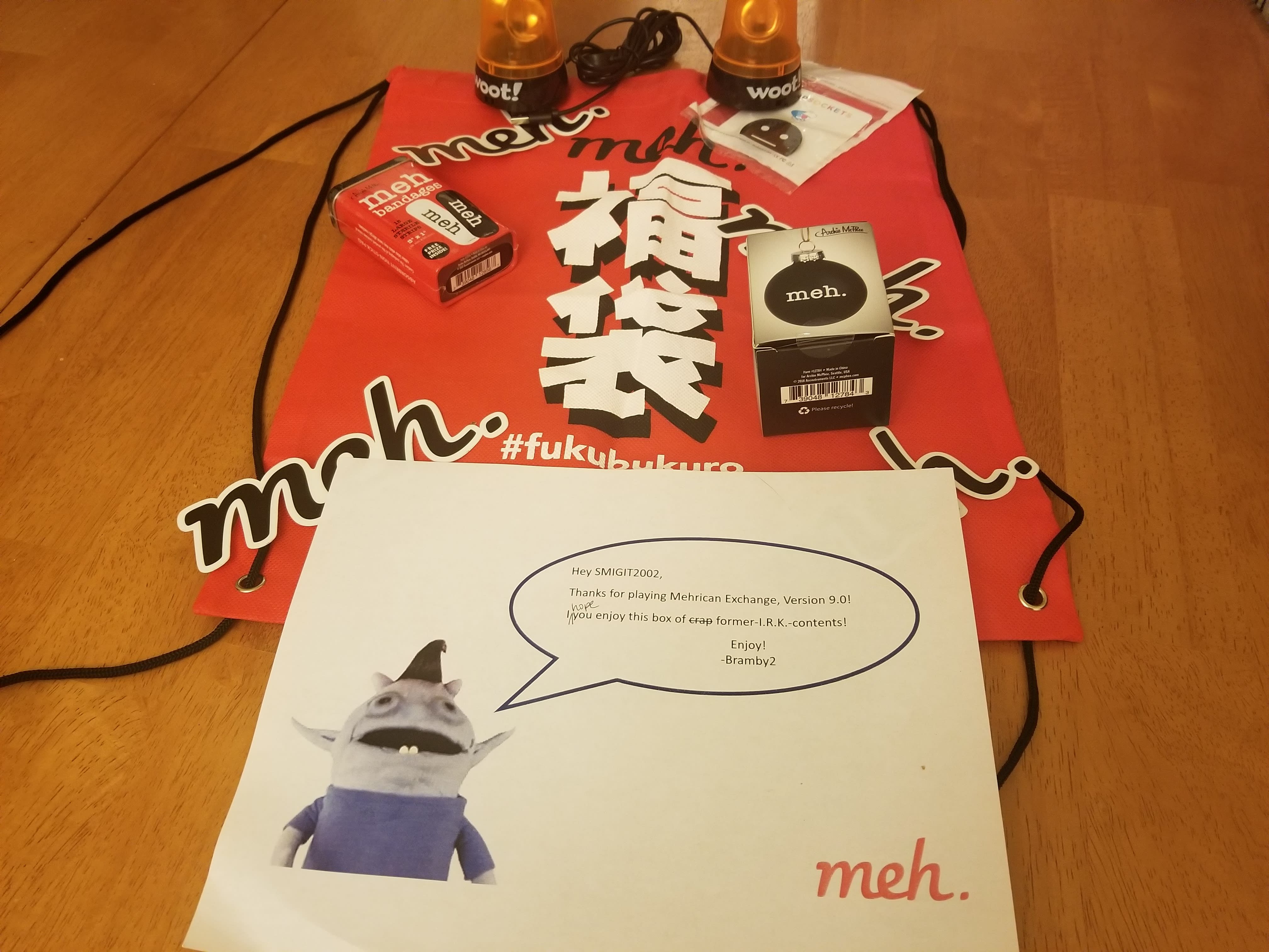 meh swag