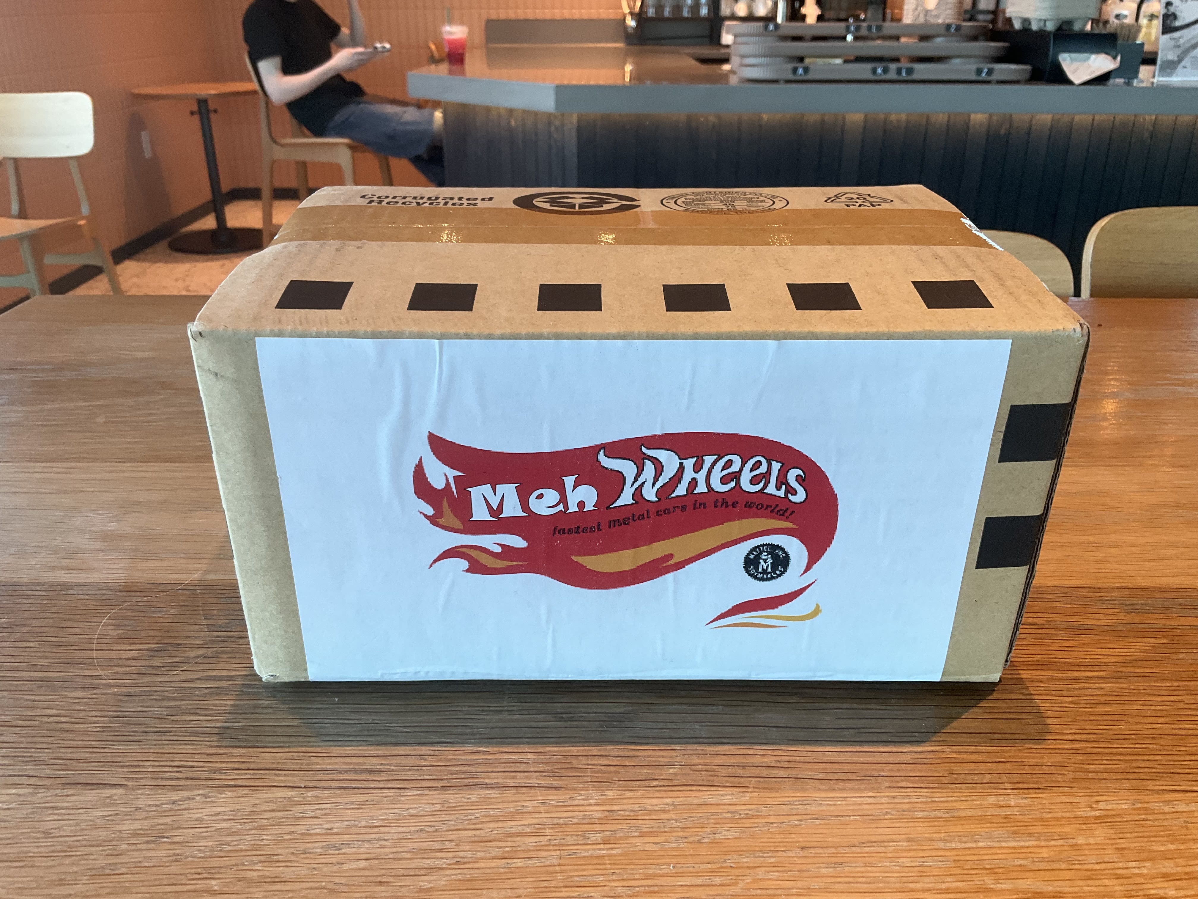 Hot Wheels box