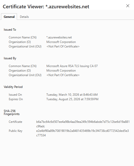 www.meh.com invalid cert