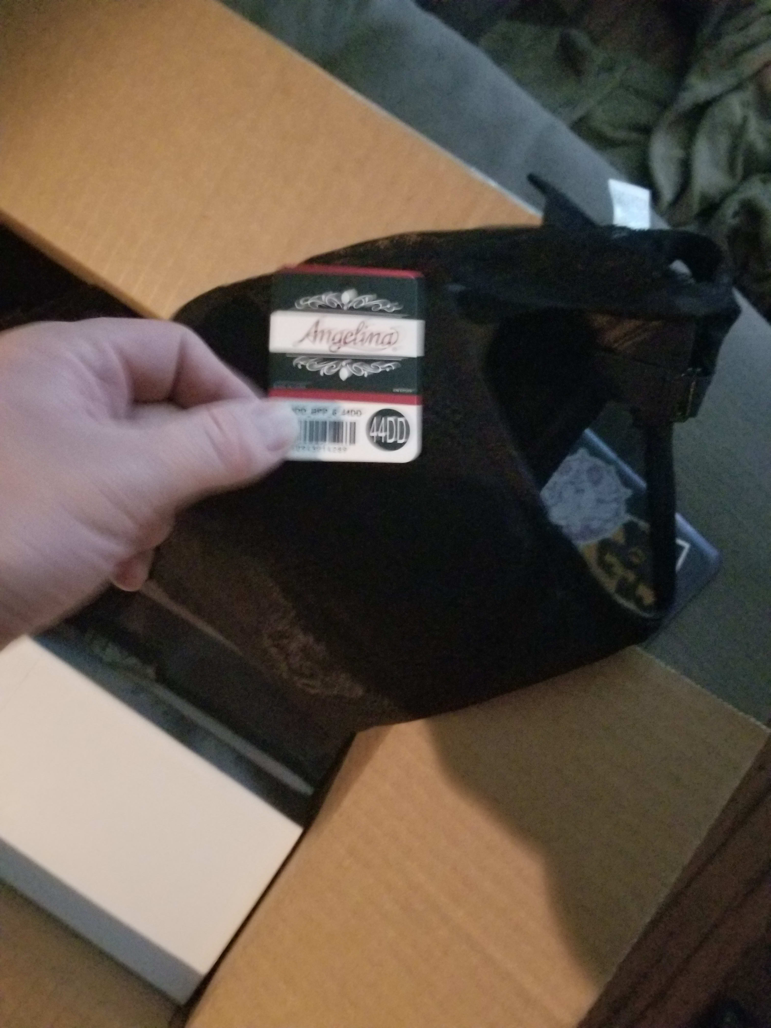 And a giant bra!