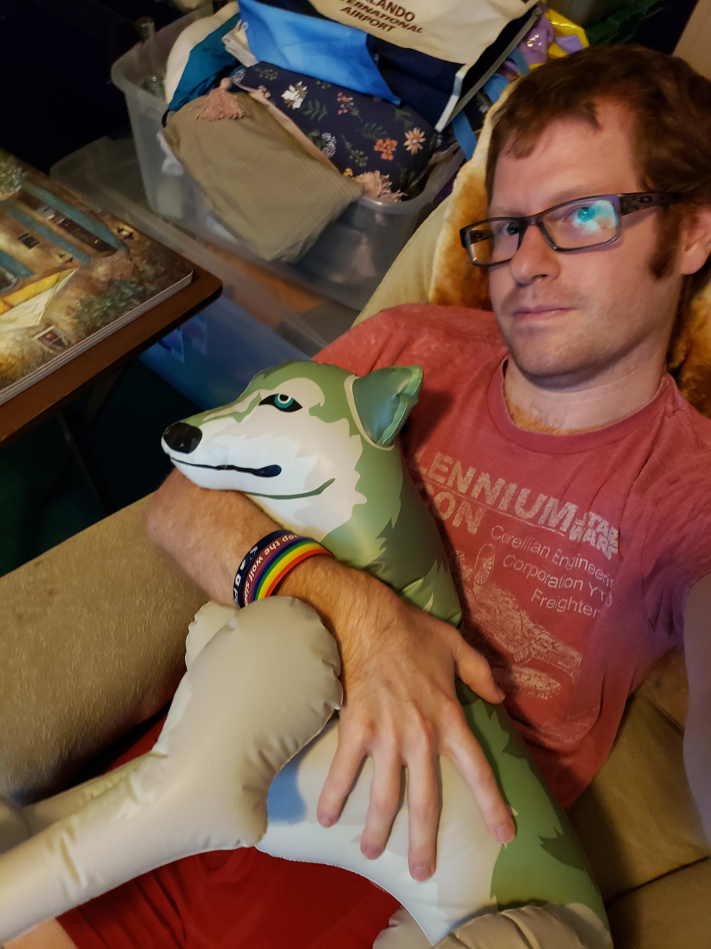 Lucky and I