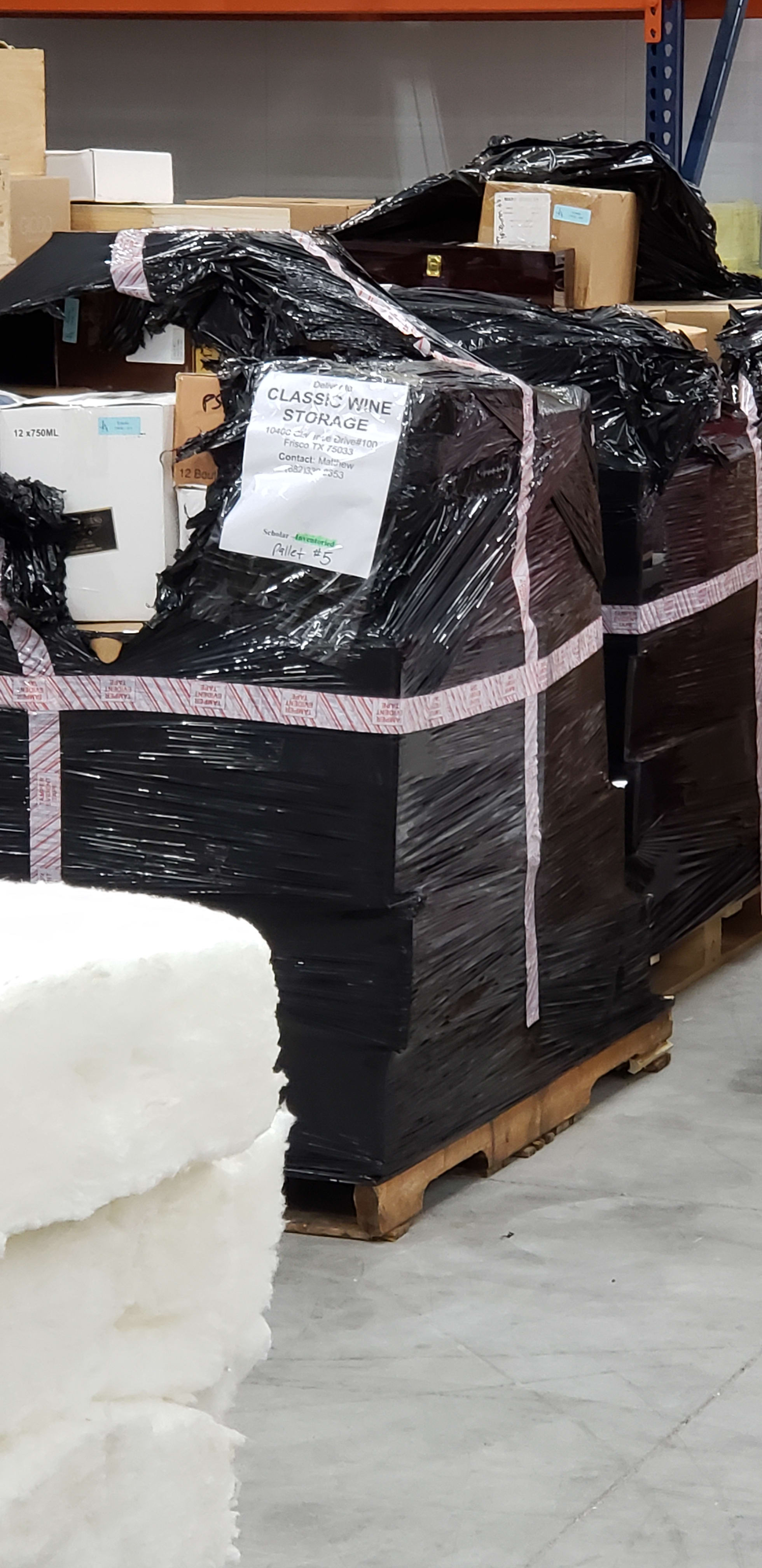 wine pallets