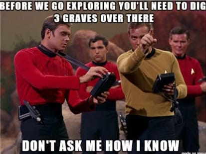 Star Trek redshirts