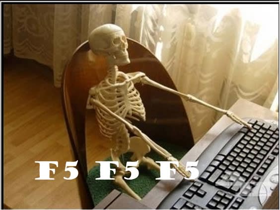 waiting F5