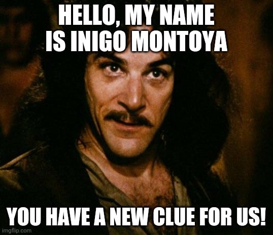 new clue