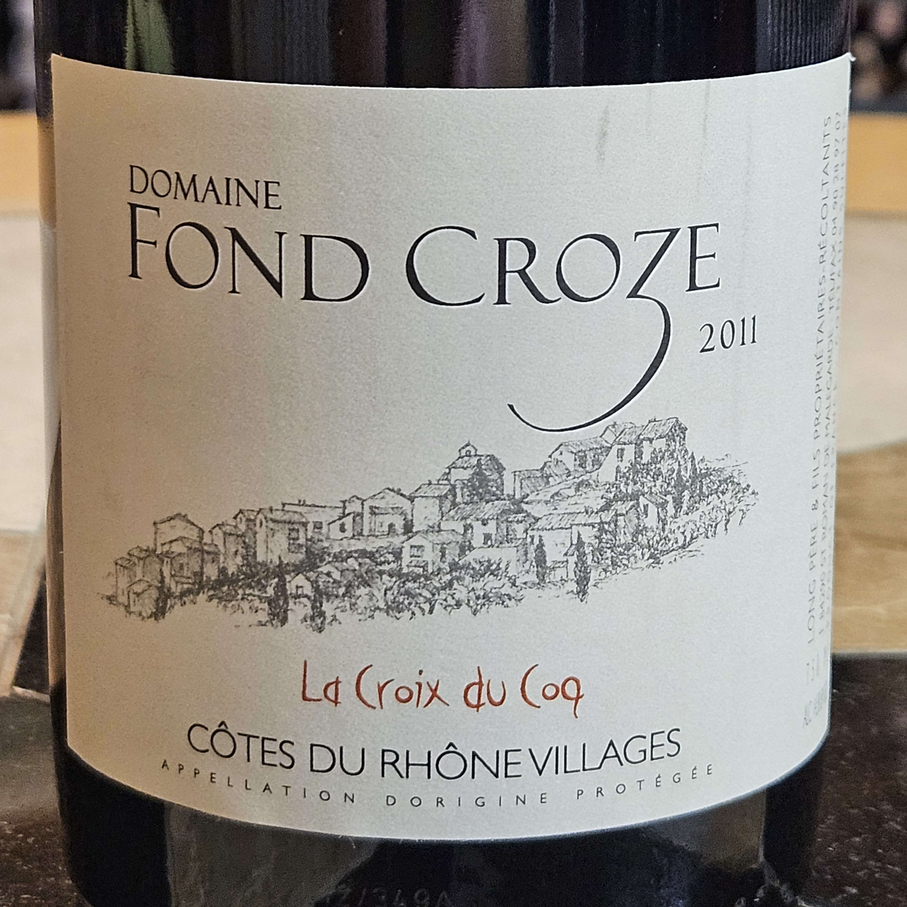 fond crozes