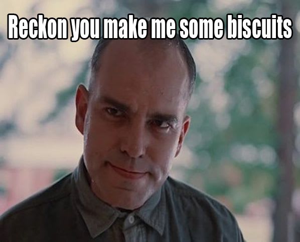 Have a biscuit Carl