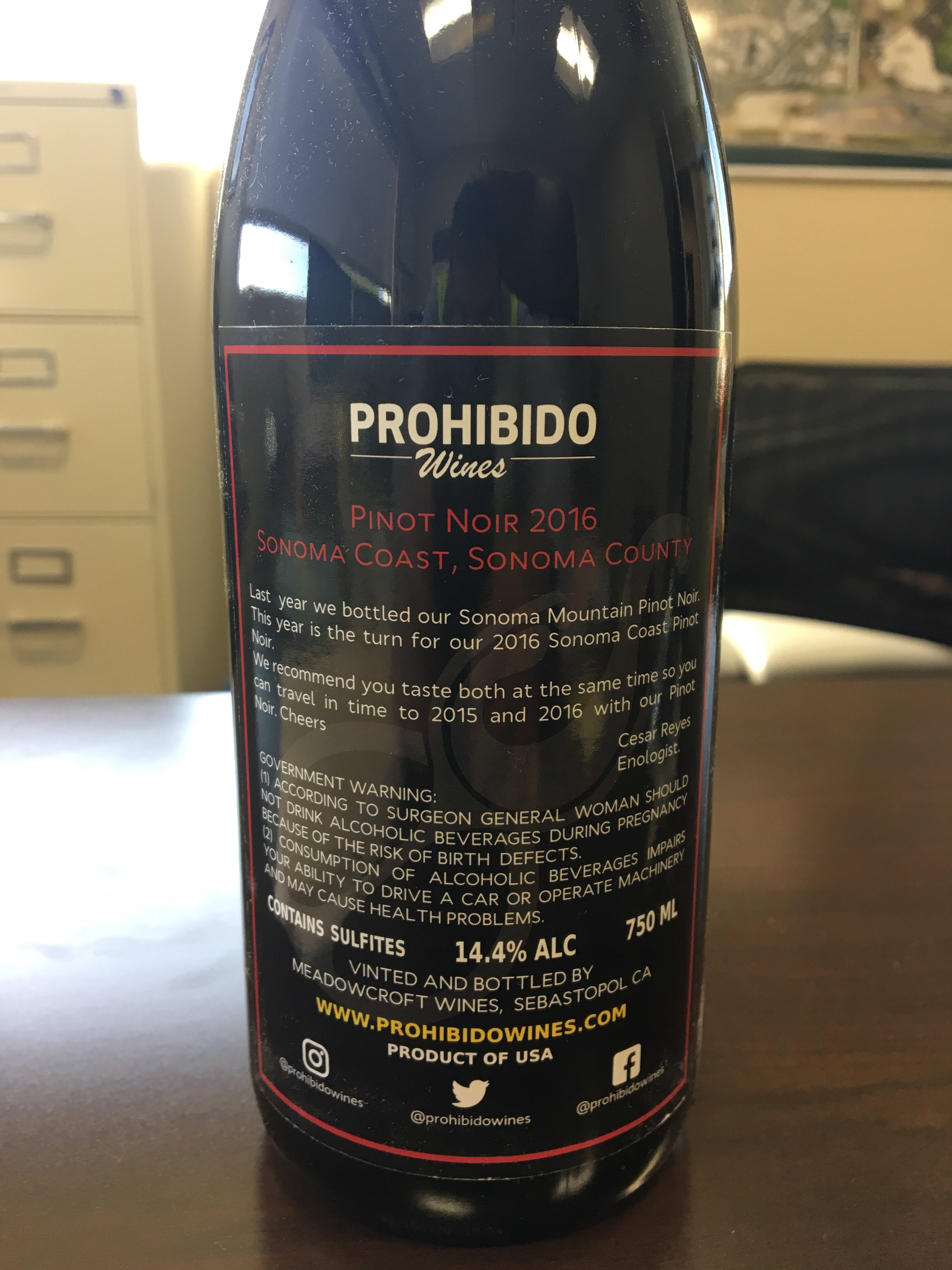 Back Label