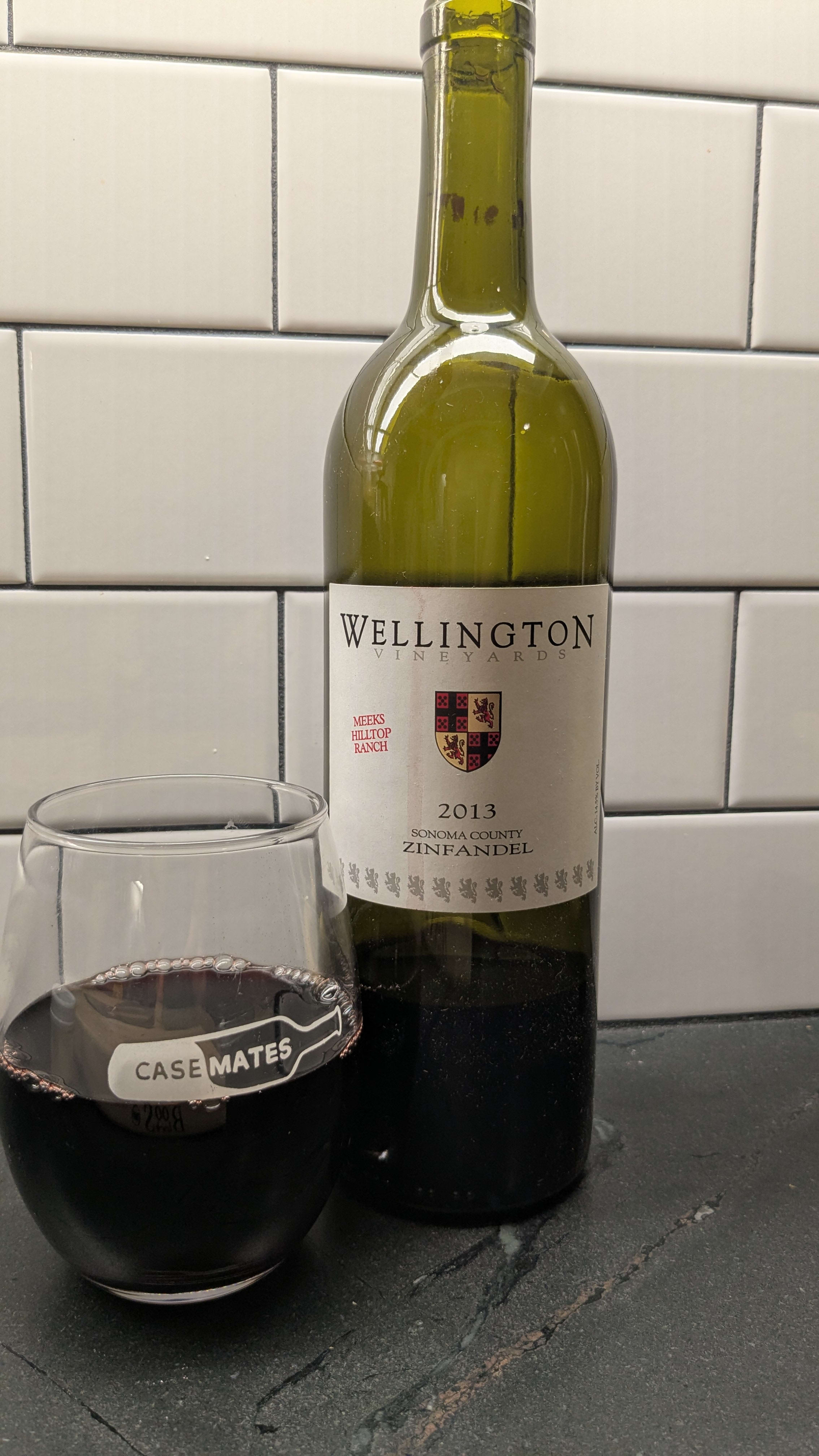 2013 Wellington Zinfandel, Meeks Hilltop Ranch