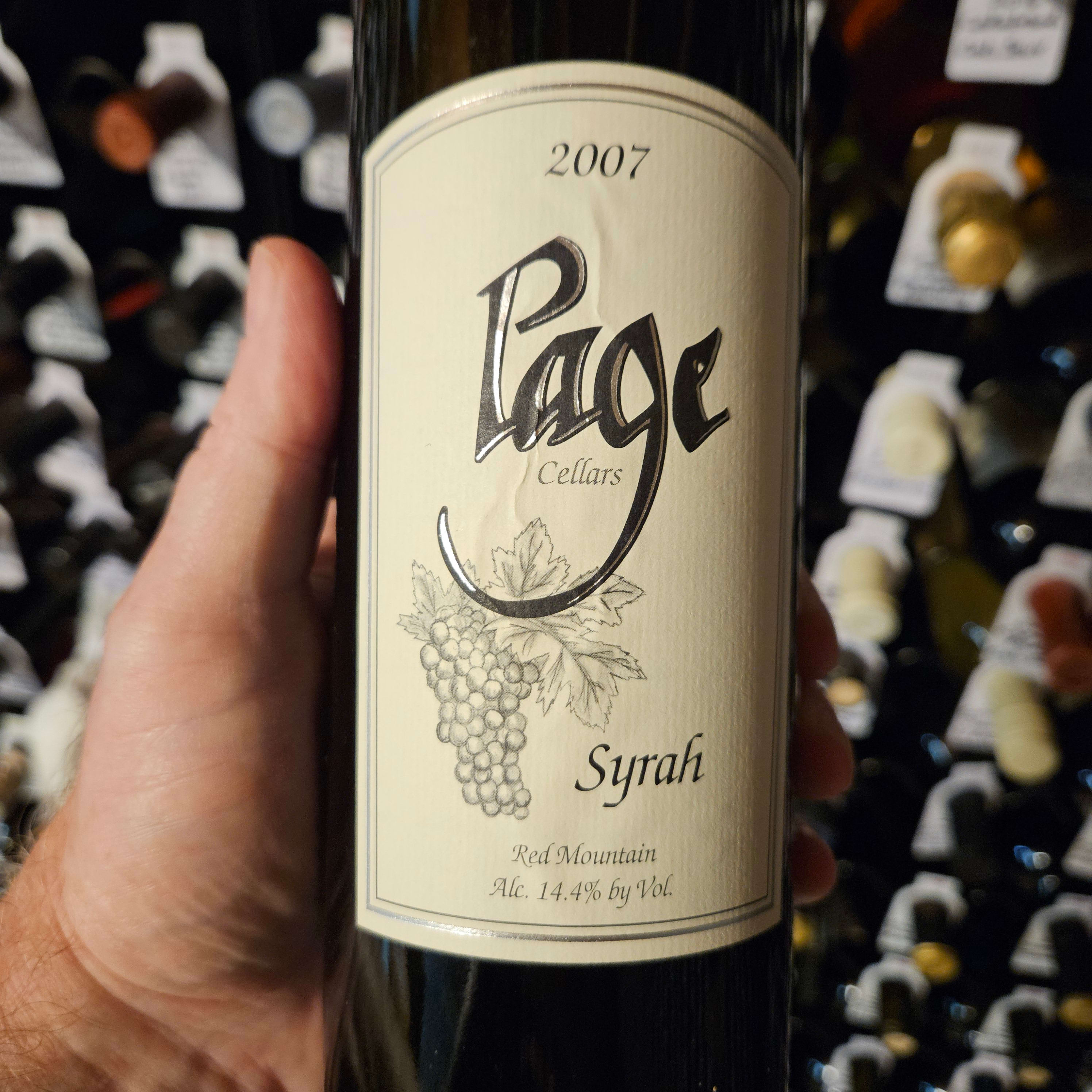 page syrah 2007
