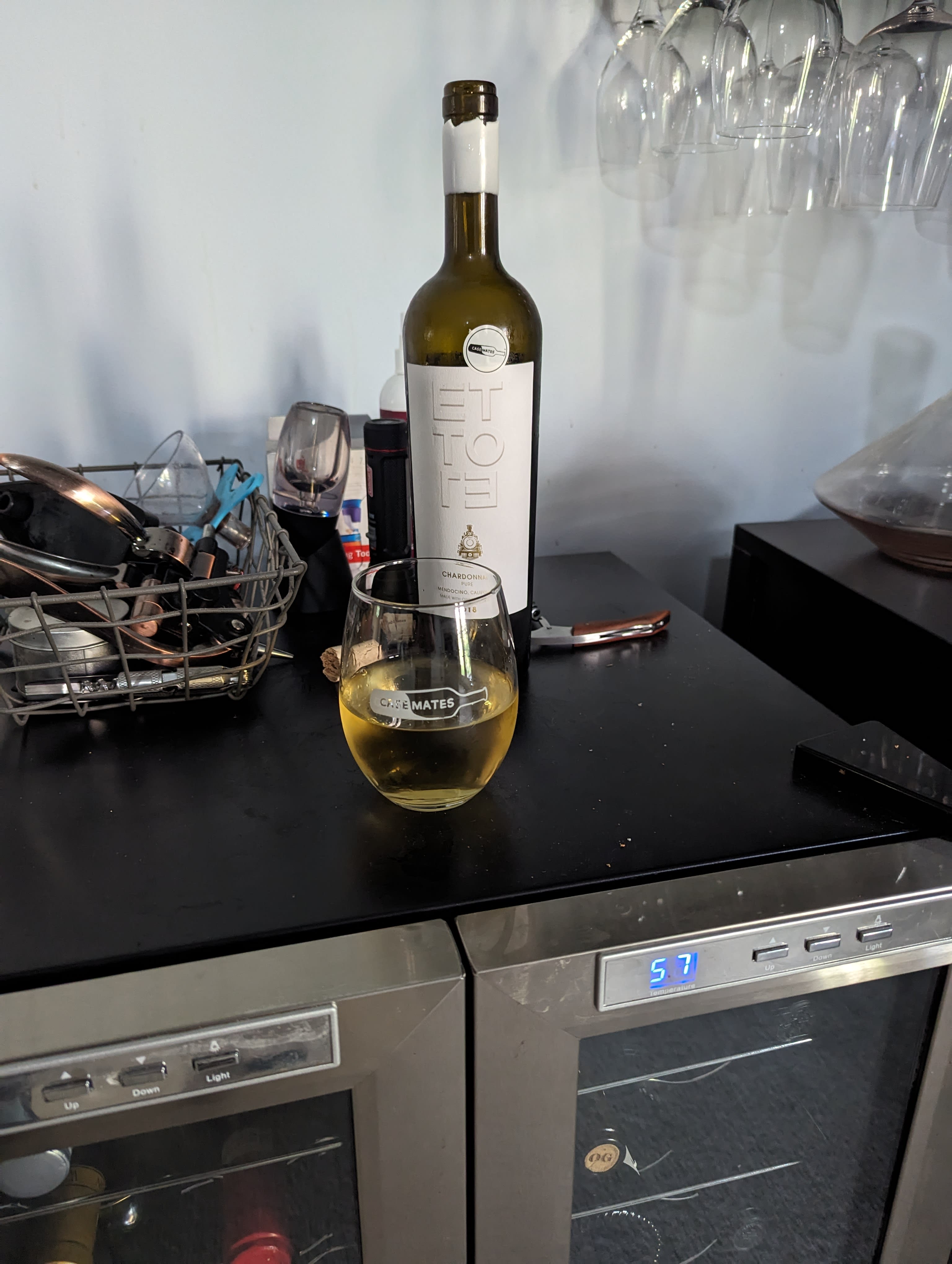 the wine